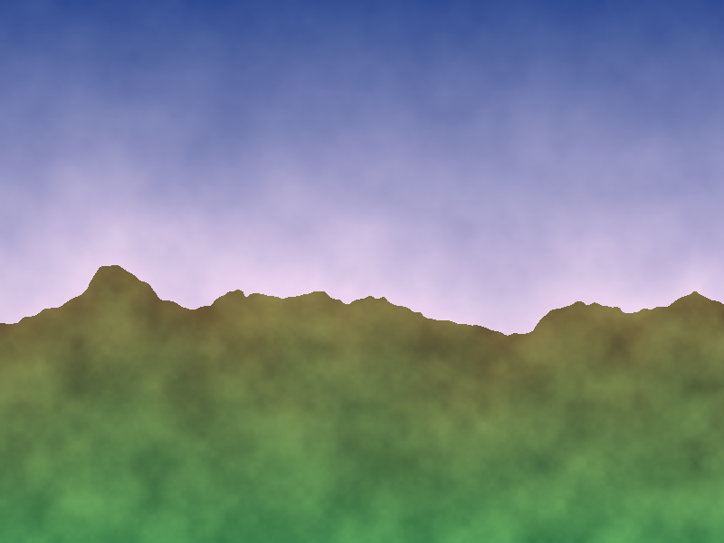 Landscape photograph, used as a compression sample